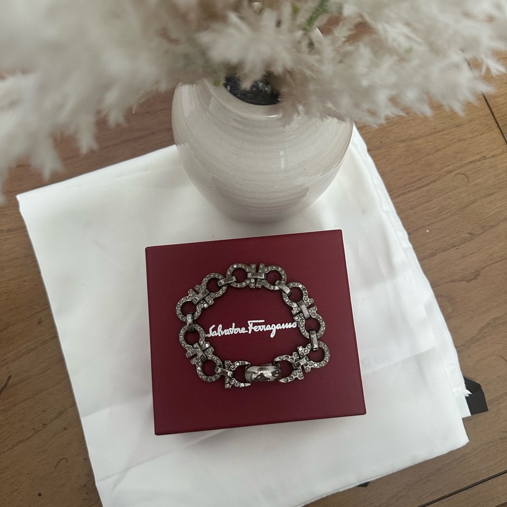 Salvatore Ferragamo Silver Bracelet